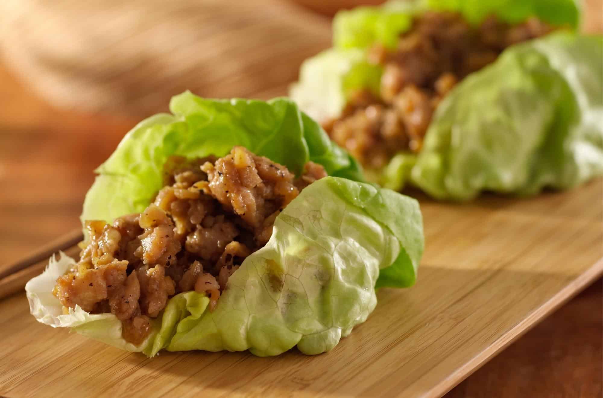 Simplified Chinese Lettuce Wraps Recipe - MinceRecipes.info