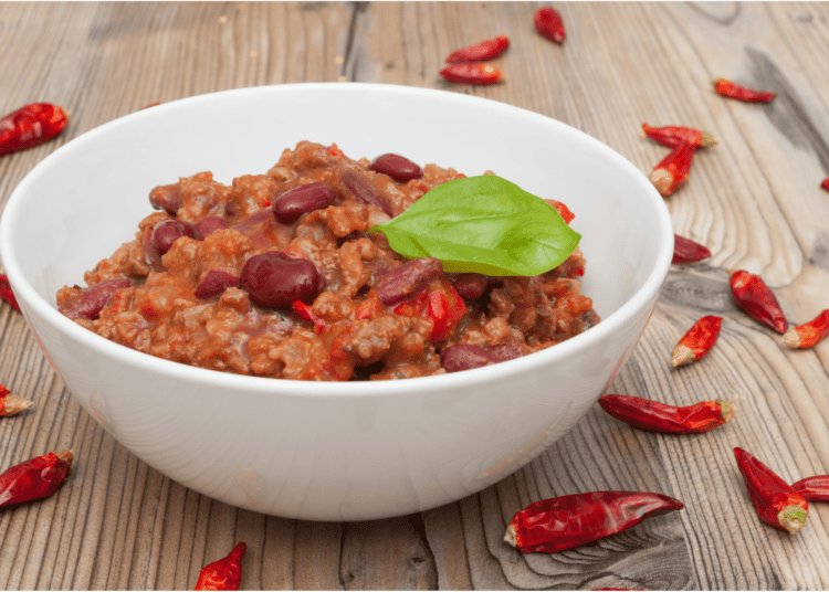 Savoury Wine Chilli Recipe