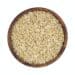 Brown Rice Isolated On White Background. Top View