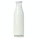 Bottle Of Milk Isolated On White Background