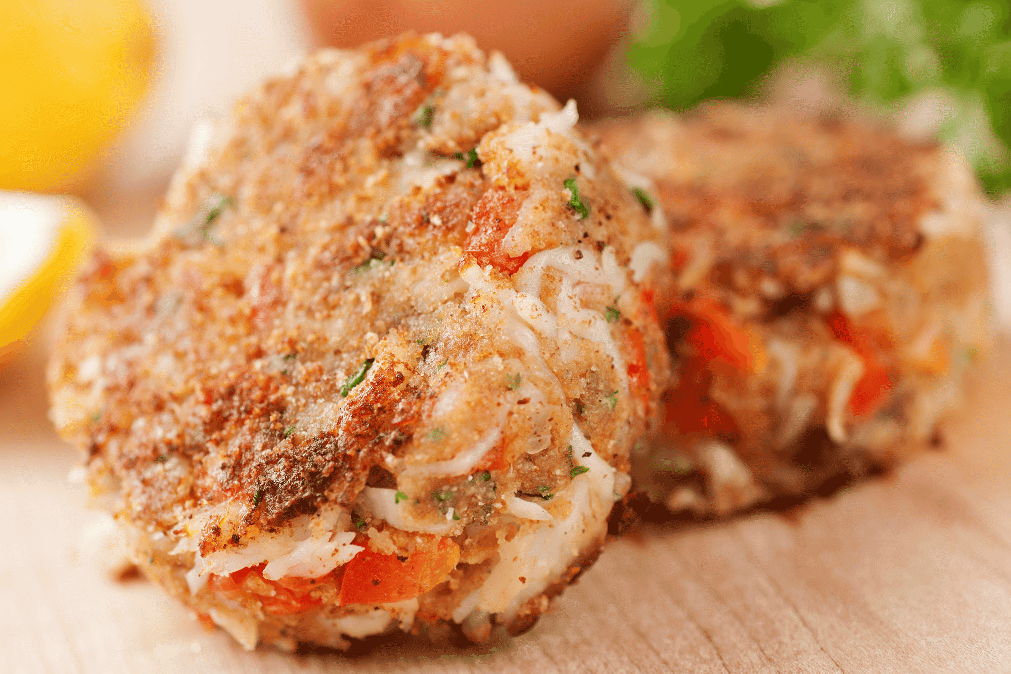 Filling Sweet Potato and Bacon Crab Cakes Recipe