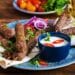 Minced Lamb Skewers With Feta Recipe