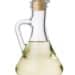 Glass Jar With Vinegar Isolated On White.
