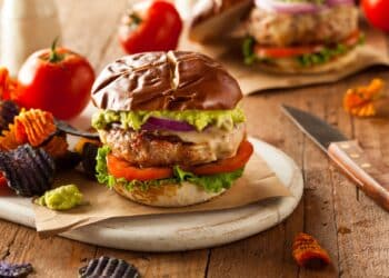 Homemade Healthy Turkey Burgers