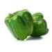 Fresh Green Pepper Isolated On White Background