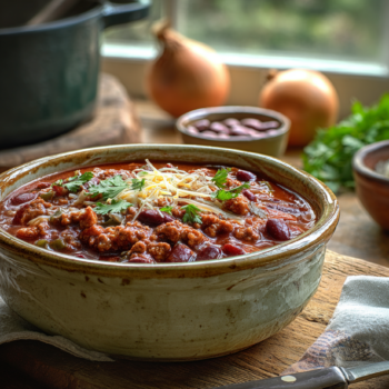 Scrumptious Mexican Chili With Beans Recipe