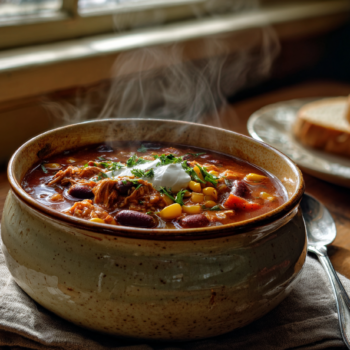 Warm Chipotle Pork And Bean Soup Recipe 2 Warm Chipotle Pork And Bean Soup Recipe