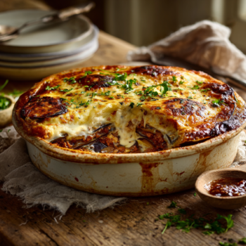 Smokey Barbecue Pork Moussaka Recipe 2 Smokey Barbecue Pork Moussaka Recipe