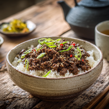 Tantalising Miso Beef Bowl Recipe