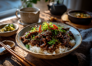 Tantalising Miso Beef Bowl Recipe