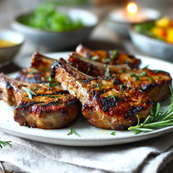 Full-Flavoured, Sizzling Lamb Chops!