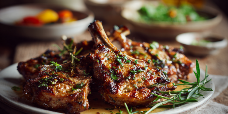 Full-Flavoured, Sizzling Lamb Chops!
