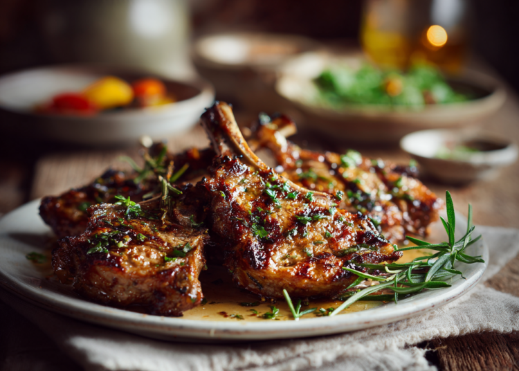 Full-Flavoured, Sizzling Lamb Chops!