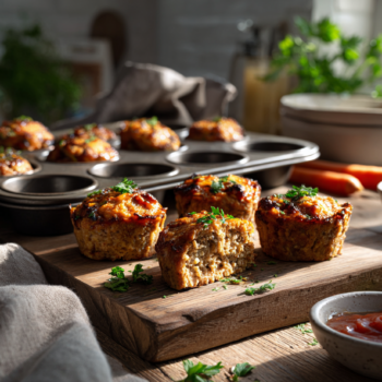 Delectable Turkey Meatloaf Bites Recipe