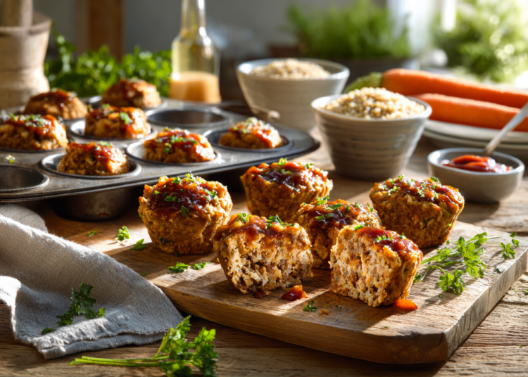 Delectable Turkey Meatloaf Bites Recipe