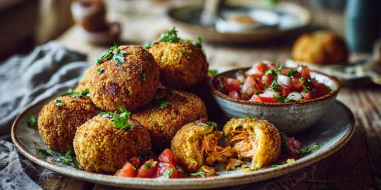 Delicious Minced Salmon Croquettes With African Spices
