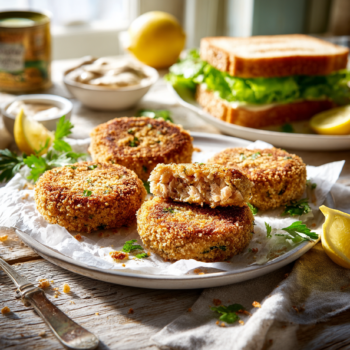 Healthy Breaded Tuna Patties