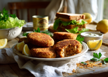 Healthy Breaded Tuna Patties