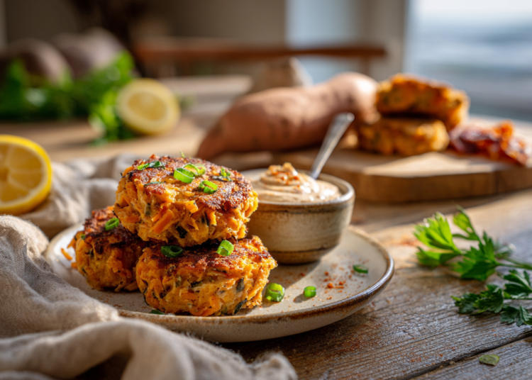 Filling Sweet Potato And Bacon Crab Cakes Recipe