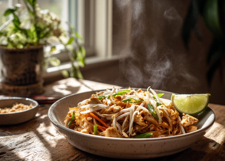 30-Minute Easy Chicken Pad Thai Recipe 1 30-Minute Easy Chicken Pad Thai Recipe