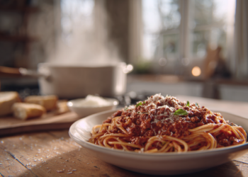 Awesome Spaghetti With Turkey Meat Sauce
