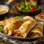 Finger-Lickin' Good Crepes With Minced Meat