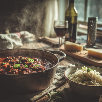Savoury Wine Chili Recipe