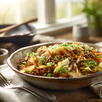 Easy Deconstructed Egg Roll Recipe