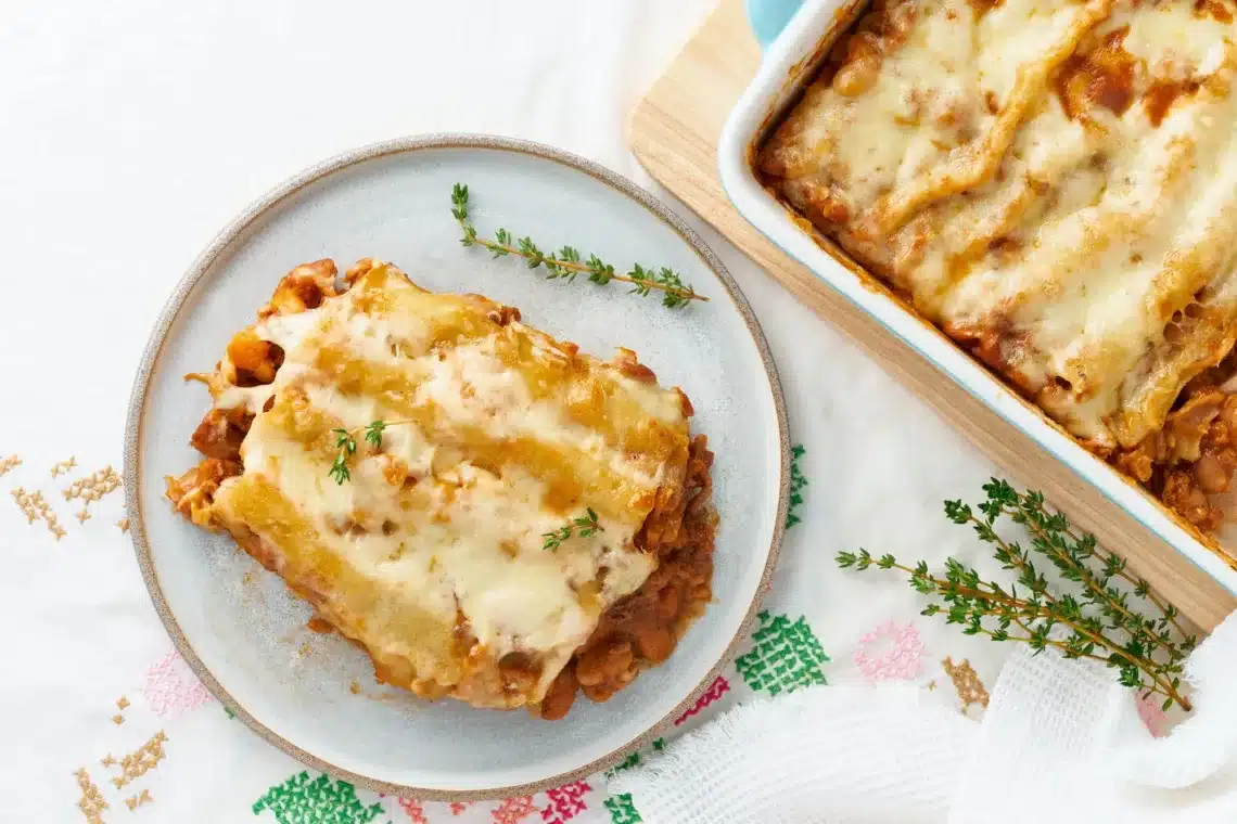 Flipped Pastitsio With Chicken Mince 1 Flipped Pastitsio With Chicken Mince
