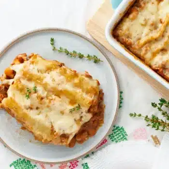Flipped Pastitsio With Chicken Mince 2 Flipped Pastitsio With Chicken Mince