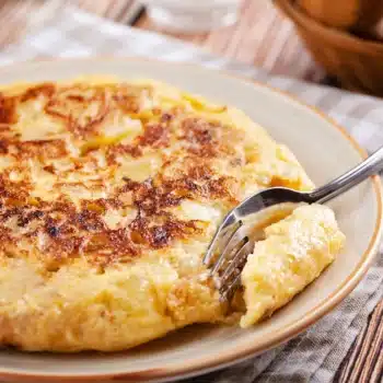 Delicious Omelette With Mince Leftovers