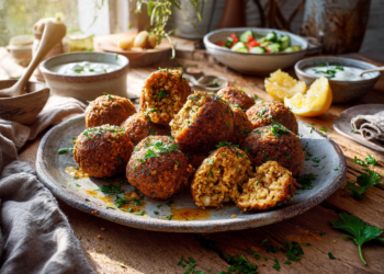 Irresistible Bulgur Stuffed Meatballs