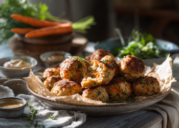 Healthy Chicken Carrot Meatballs