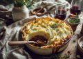 Creamy Lamb Pie With Potato Puree