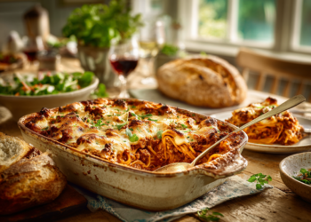 Luscious Spaghetti Casserole Recipe