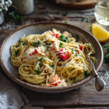 Flavourful Pasta With Crab Meat Recipe2