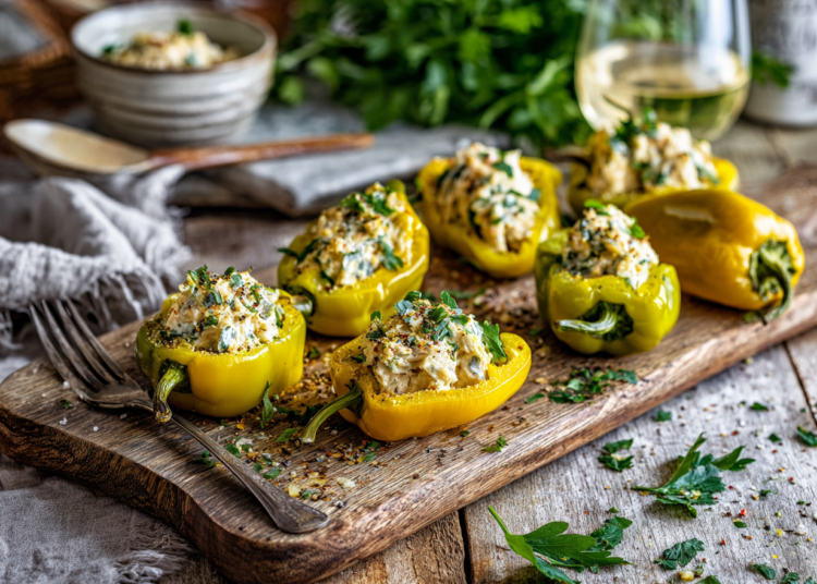 Spicy Crab-Stuffed Pepperoncini Recipe