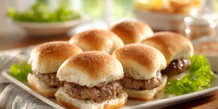 Easy-Peasy Minced Veal Sliders For Your Little Ones
