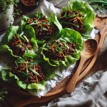 Alternative Venison Lettuce Wraps Recipe
