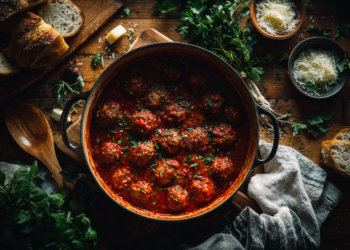 Spicy Venison Meatballs With Homemade Sauce