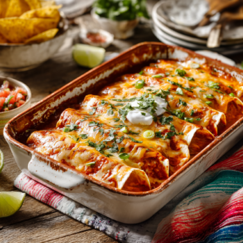 The Best Chicken Enchiladas Recipe