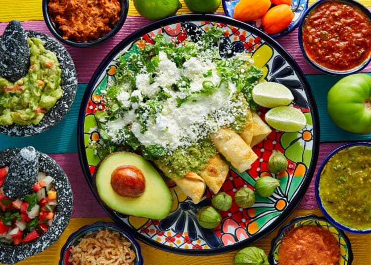 Healthy Skinny Turkey Enchiladas