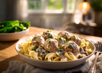 Super Easy Swedish Meatballs