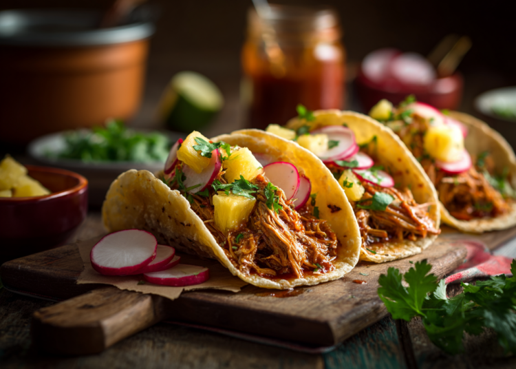 Easy Slow Cooker Ginger Sriracha Bbq Pork Tacos 1 Easy Slow Cooker Ginger Sriracha Bbq Pork Tacos