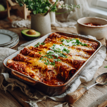 Healthy Beef Enchiladas