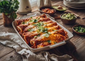 Healthy Beef Enchiladas