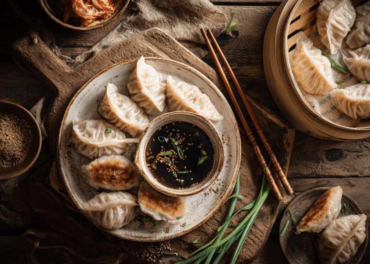 Easy Mandu (Korean Dumplings)