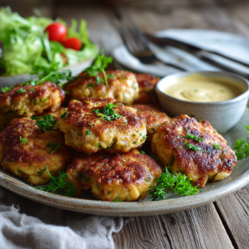 Easy Chicken Rissoles