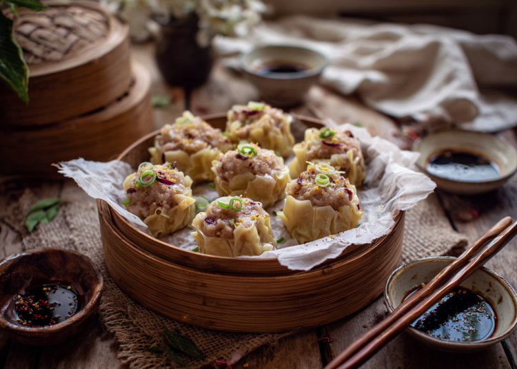 Juicy Pork Siomai With Water Chestnuts