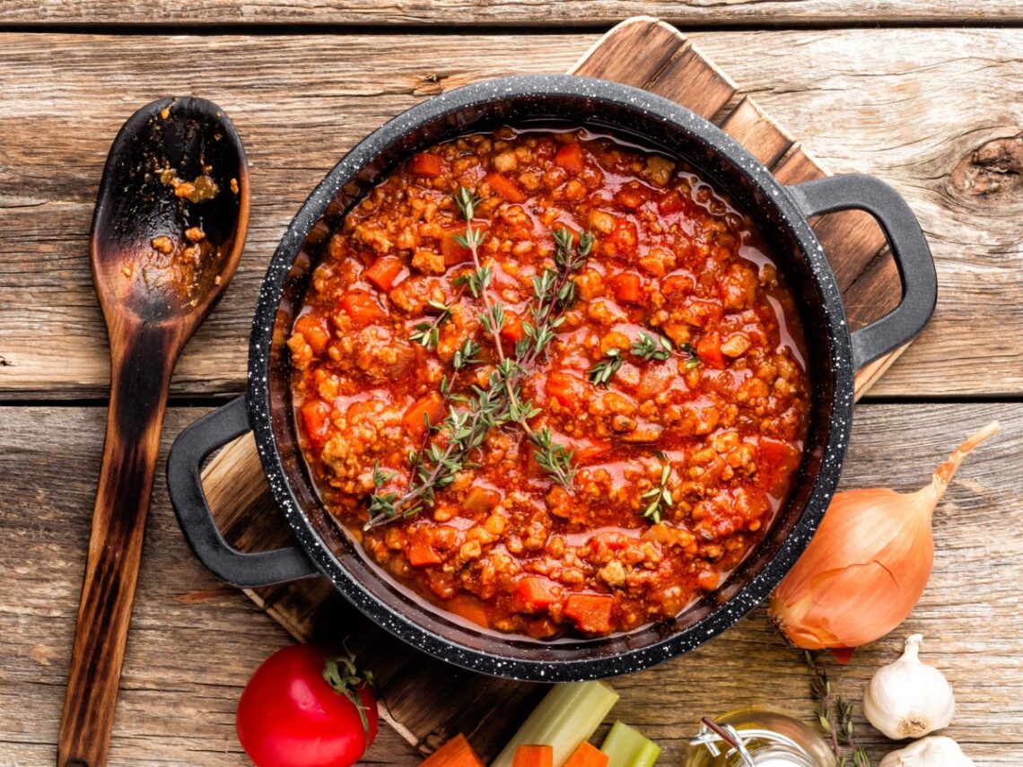 The Best 30 Minute Ground Chicken Bolognese Sauce 1 Ground Chicken Bolognese Sauce